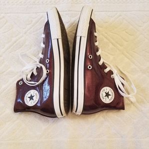 Converse Black Cherry High Top